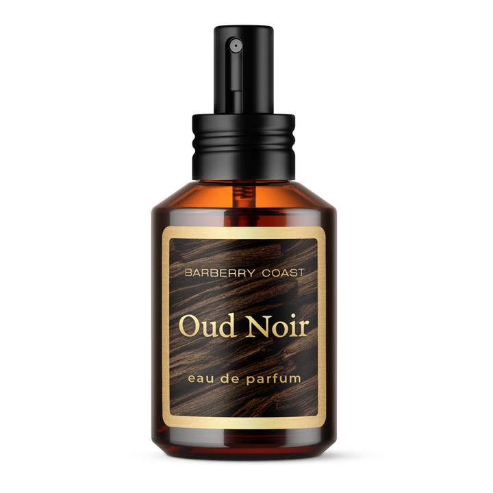 Oud Noir Eau de Parfum Cologne for wholesale by Barberry Coast Fine Grooming Accoutrements