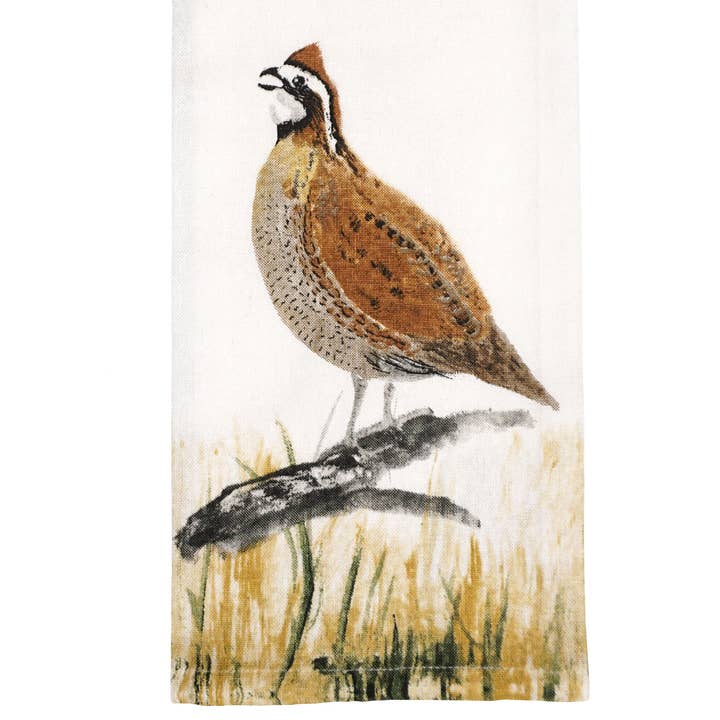 Michaelian Home/India Overseas Traders, Inc. - Wholesale Theedoek - Keukenhanddoek met kwartels0