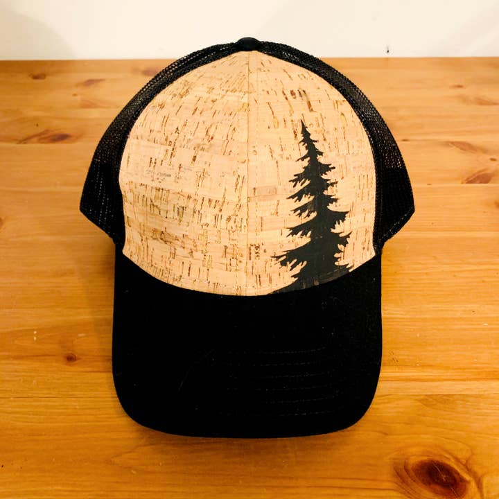 Cascadian Trucker Cap - Tree for wholesale by Shakes + Speares