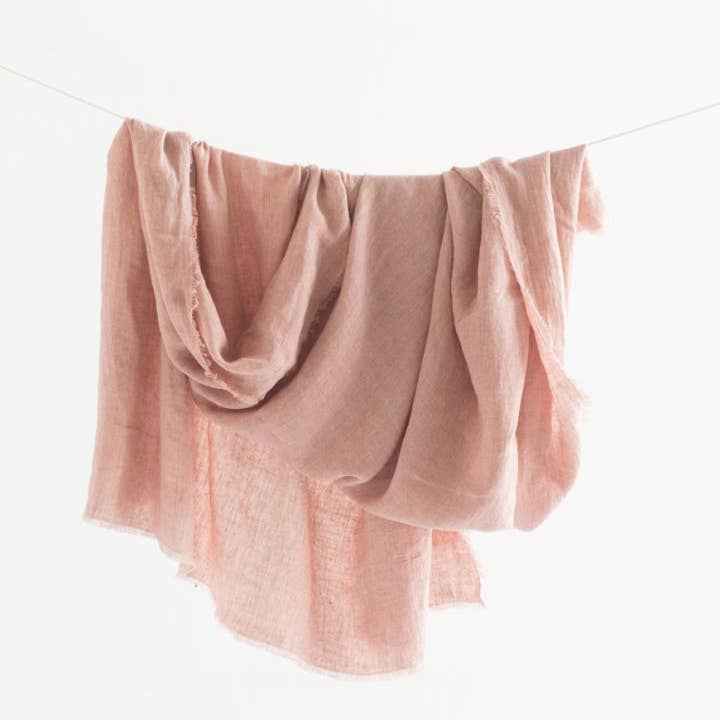 Creative Women - Wholesale Throw Blanket - Stone Washed Linen Throw Blanket7