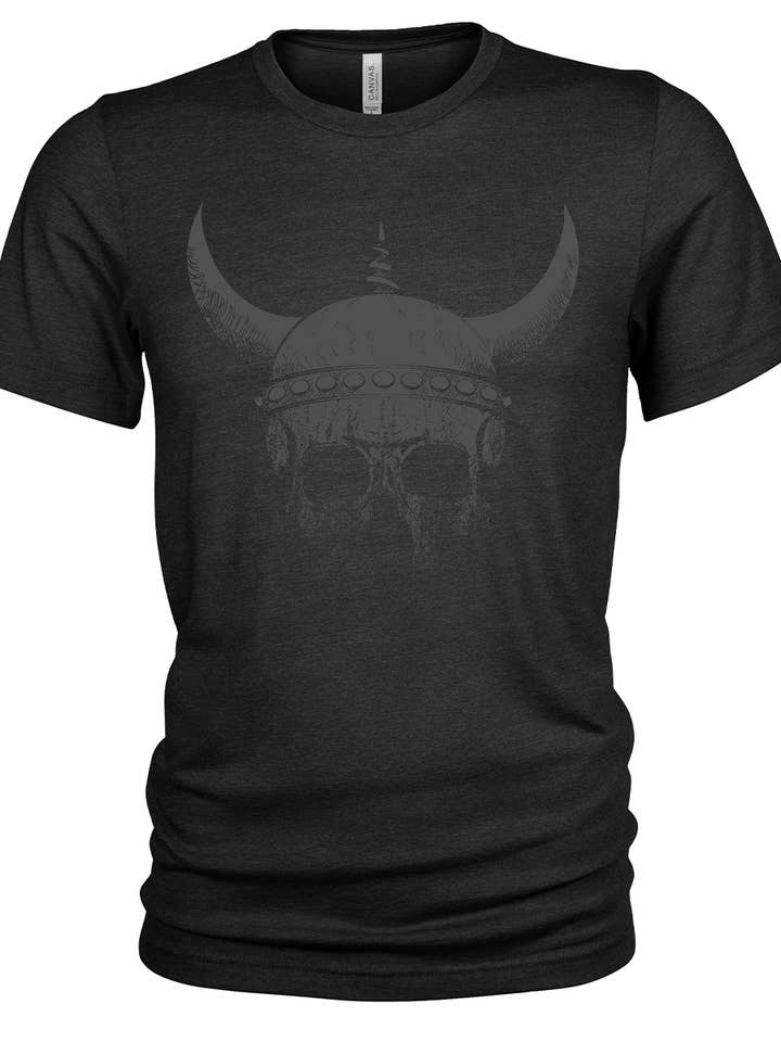 Authentic Vikings Helm of Valhalla Men's T Shirt for wholesale by Union Made Raw Denim