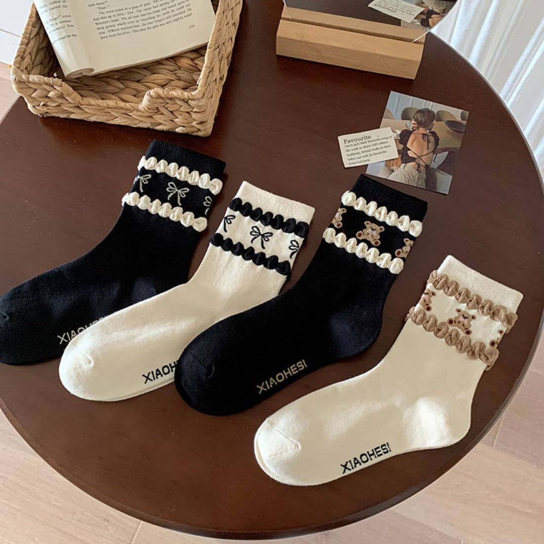 Funkyrel® Atzbranding Limited - Wholesale Socks - Women's - Rufia - Bubble Lace Cute Women's Socks7