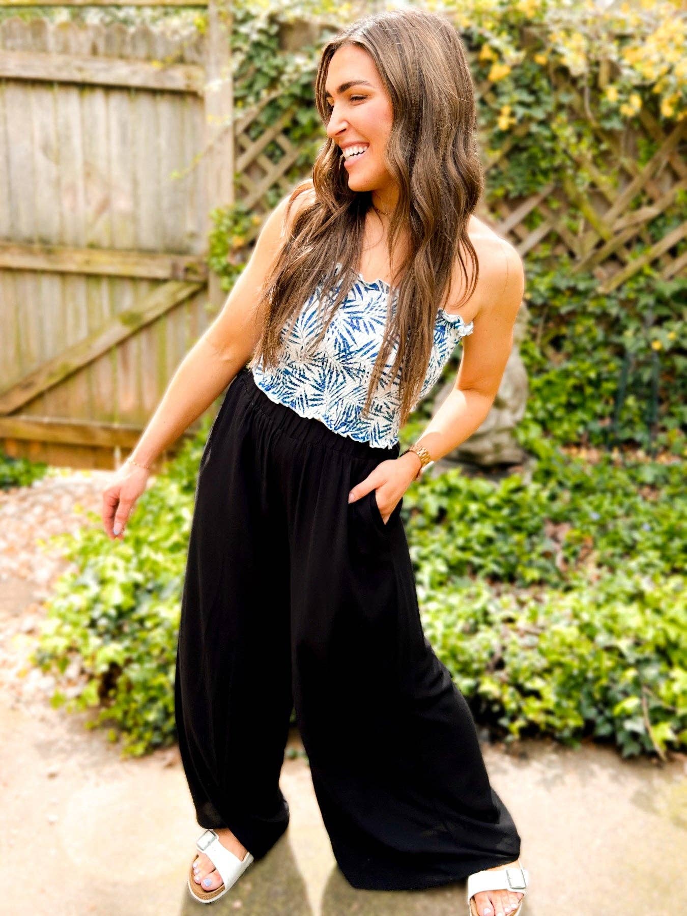 Girl Code Couture – wholesale Byxor - Dam – Zara Bomullsbyxor med breda ben6