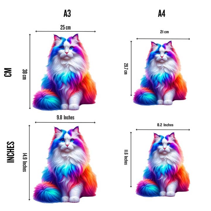 Crafthub - Wholesale Puzzle - Adult - Ragdoll Cat - Jigsaw Puzzle3