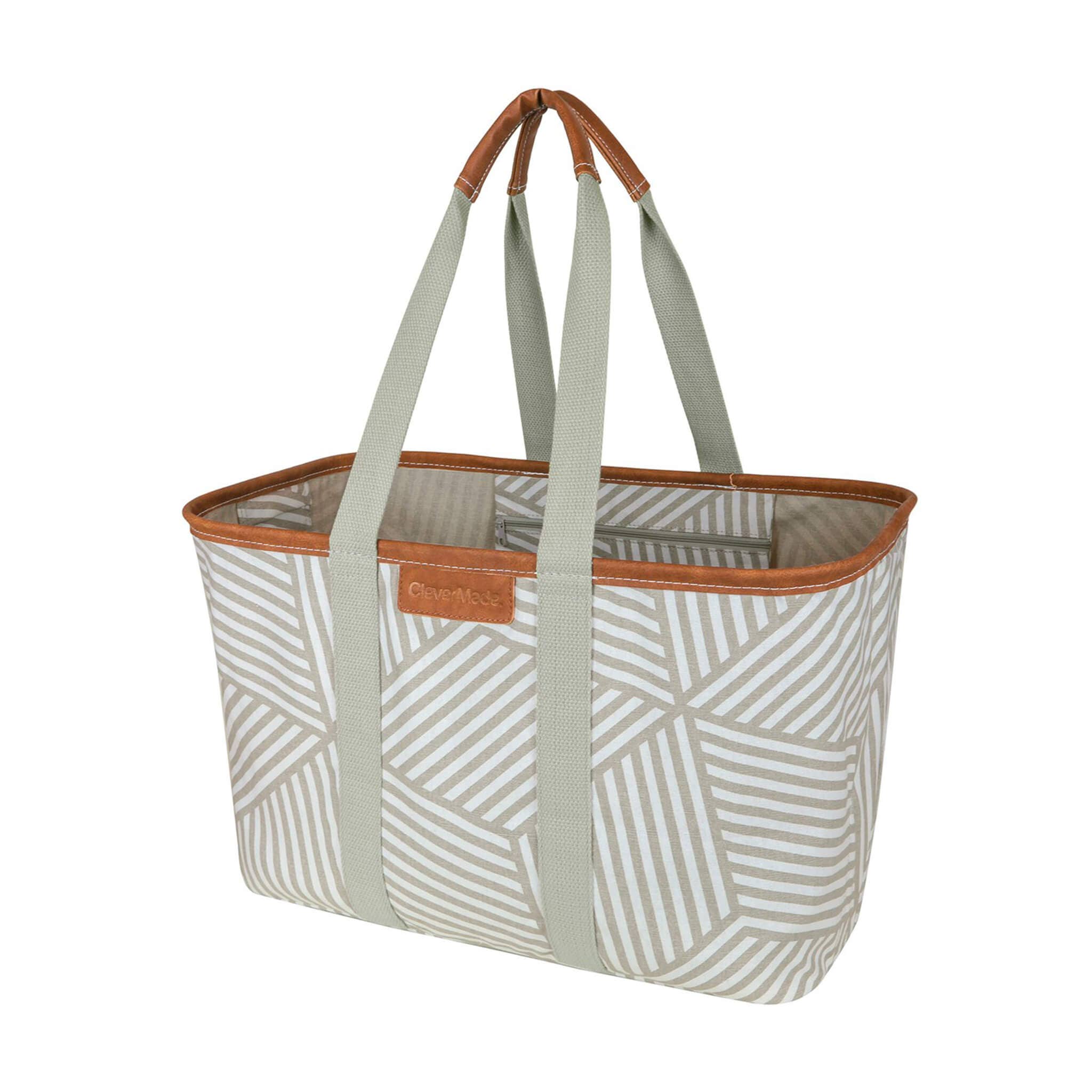 CleverMade - Wholesale Tote Bag - Women's - Collapsible LUXE Tote4