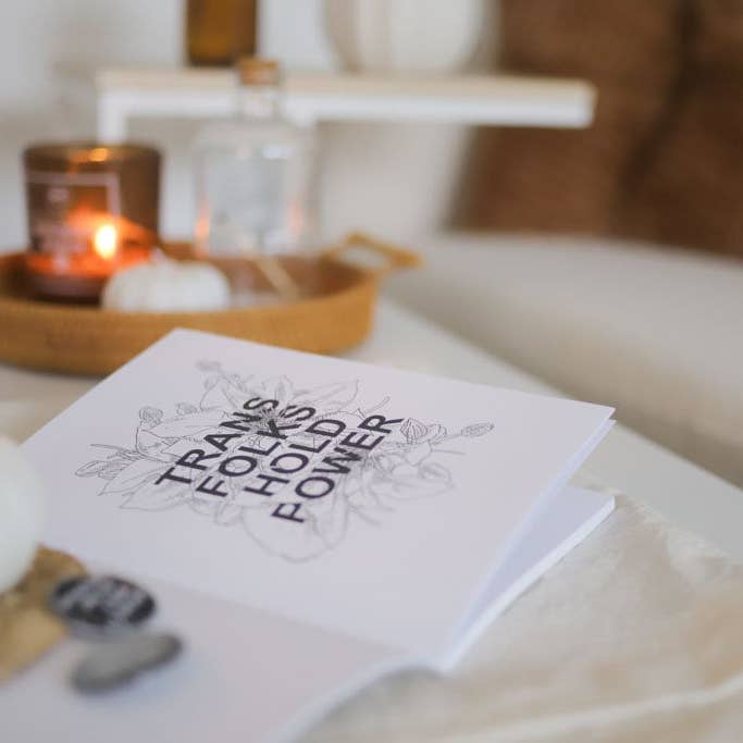 Conscious Euphoria - Wholesale Coloring & Activity Book - Adult - Bloomin' Queer LGBTQ+ Adult Colouring Book, Vol #12