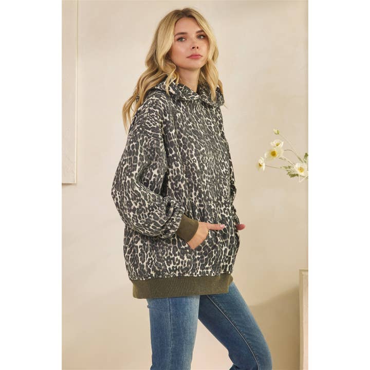 Veveret - Wholesale Hoodie - Women's - Printed Fleece Hoodie2