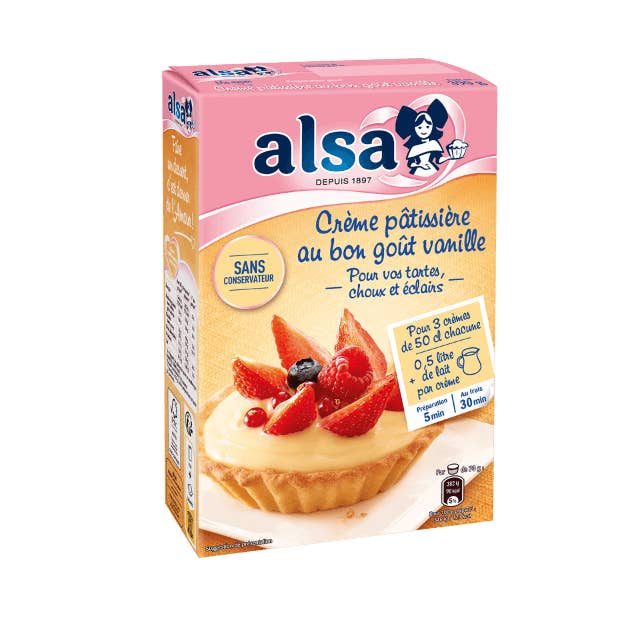 Amuse Bouche - Wholesale Cake Mix - ALSA creamy pastry cream preparation 390g