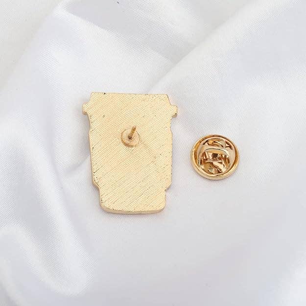 Magnifique Hearts – Engroshandel Reversnål/knap – Kaffekop Emalje Pin – Minimalistisk Café Stil2