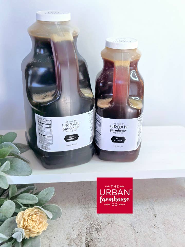 Gallon: Colorado Hot Honey for wholesale by The Urban Farmhouse Co