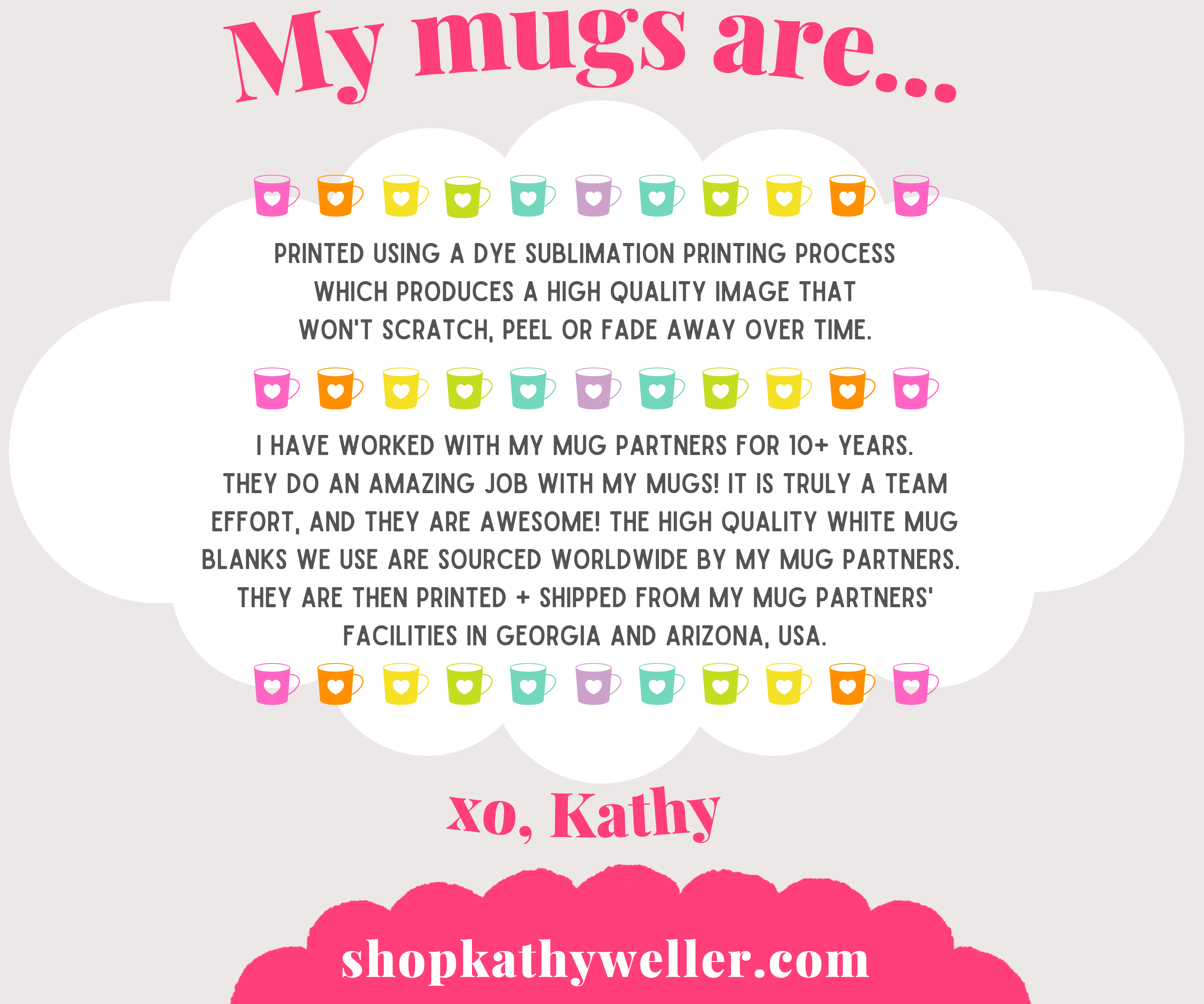 Kathy Weller Art+Ideas - Wholesale Coffee Mug - Quilter's mug7