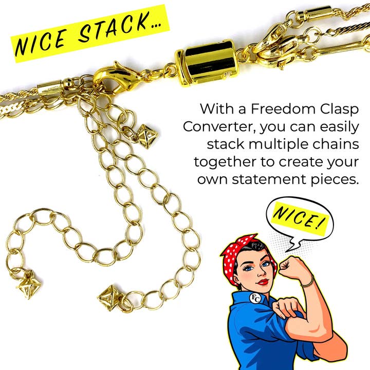 Freedom Clasp - Wholesale Clasp - Freedom Clasp Converters (Small 3.5MM)6