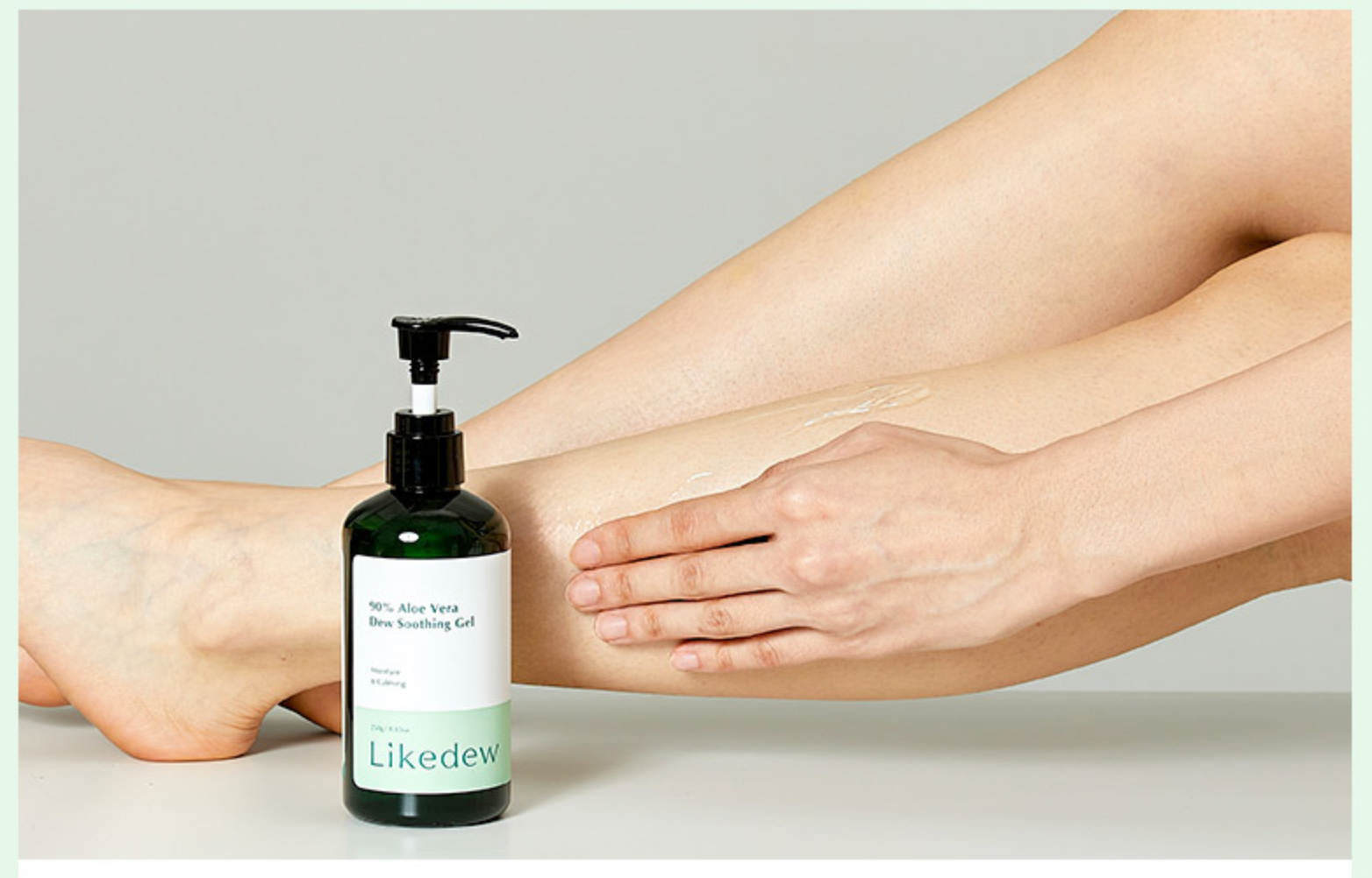 RNR Sisters - Wholesale Aloe Spray/Cream - LikeDew 90% Aloe Vera  Soothing Gel - Green tea + Hyaluronic Acid2