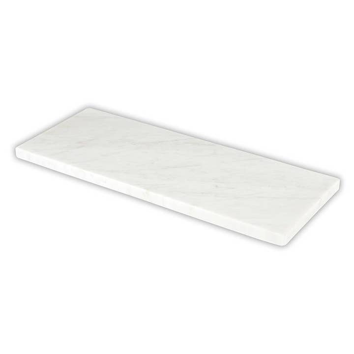 Large White Marble Tray for wholesale by Santa Barbara Design Studio by Creative Brands