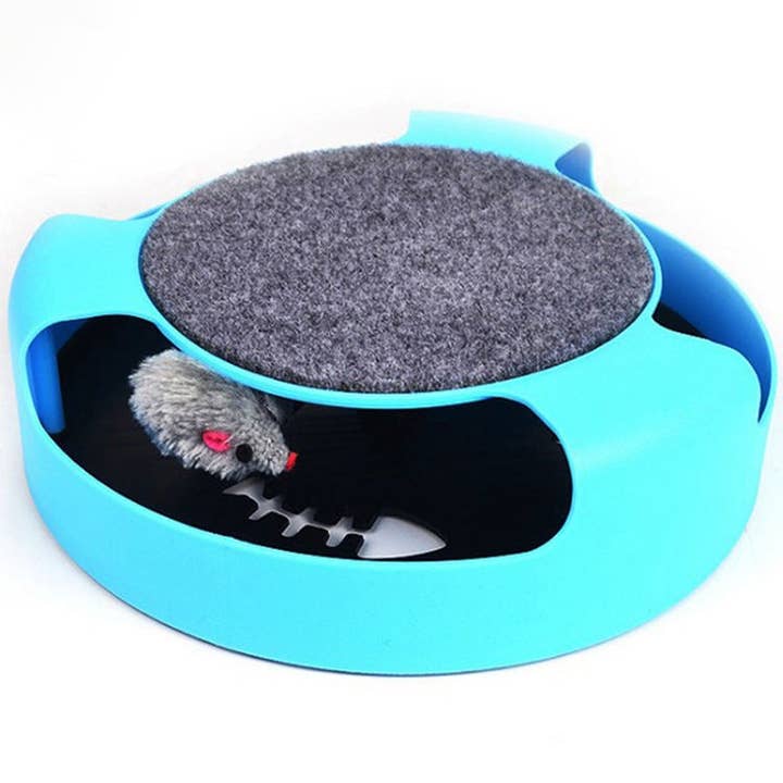 VIGOR - Wholesale Pet Toy - Cat - All cats Interactive Cat Tunnel Toy Moving Mouse Rotating Sm