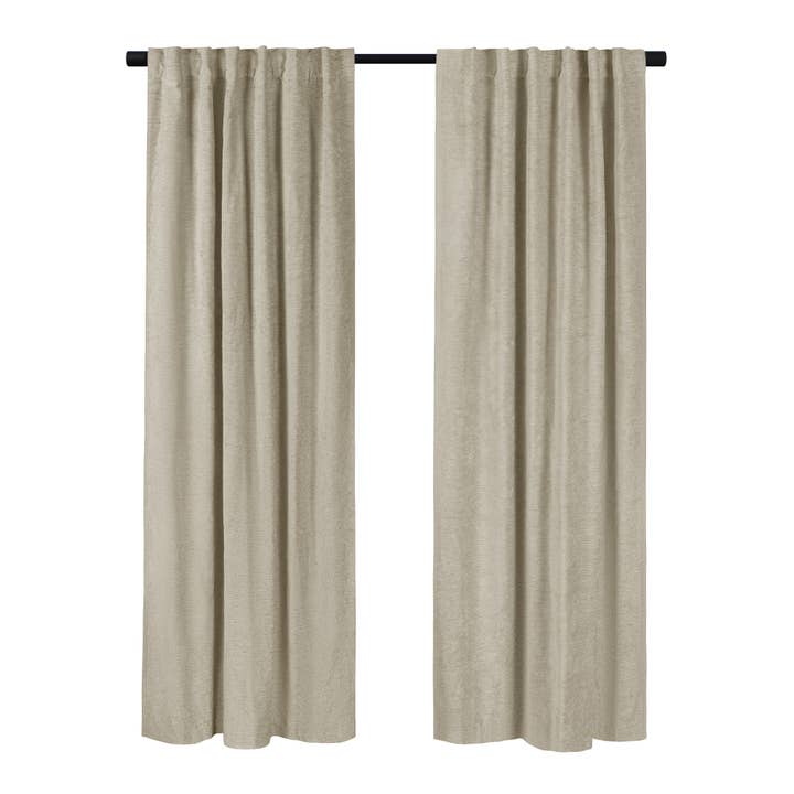 Awesome Home - Wholesale Curtain - Chenille Room Darkening Back Tab Curtain, 1 Panel, 52"x96"27