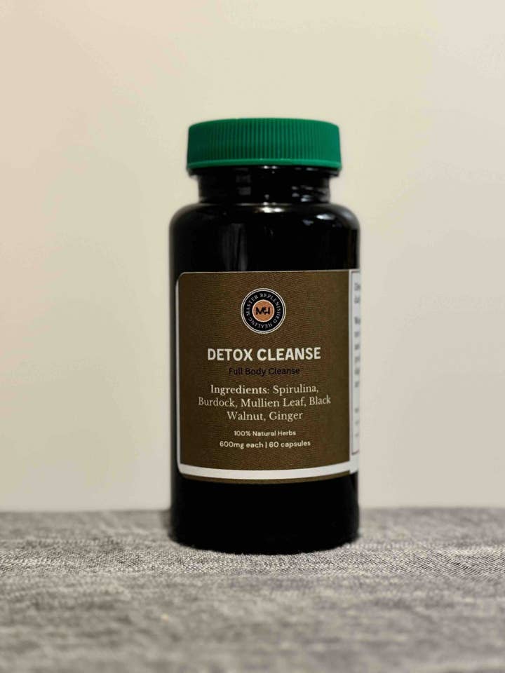 Detox Cleanser (60 Capsules) for wholesale by Master Replenished Healing