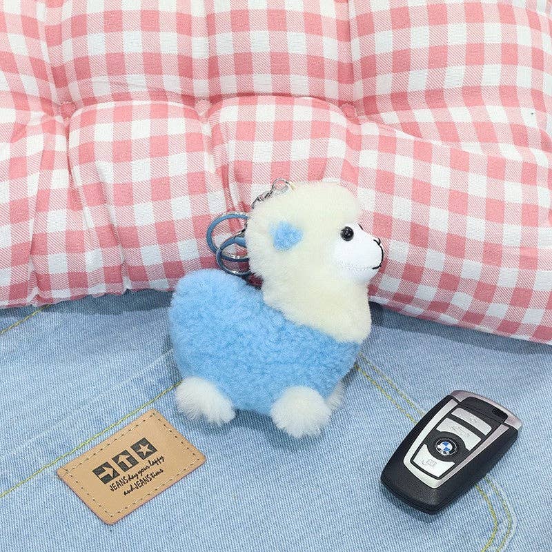 FurDecoration - Vendita all'ingrosso Portachiavi - Donna - Portachiavi in lana di alpaca mini - adorabile e alla moda7