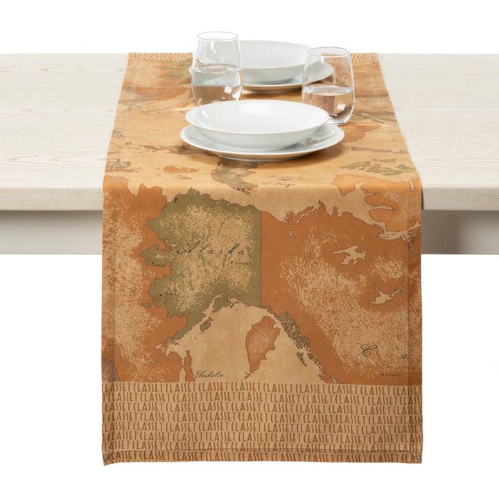 Geo Classic bordløber i bomuld for engroshandel hos caleffi spa