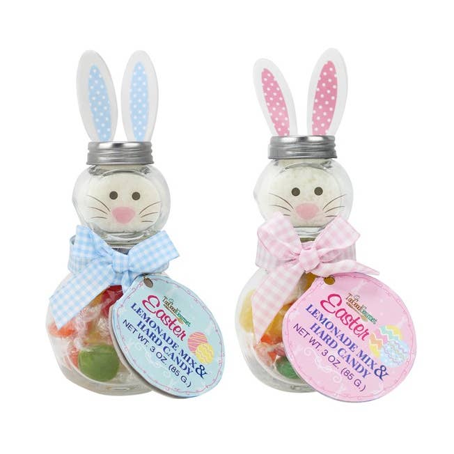 Mini pots lapin - Ensemble limonade & bonbons de Pâques pour la vente par Too Good Gourmet