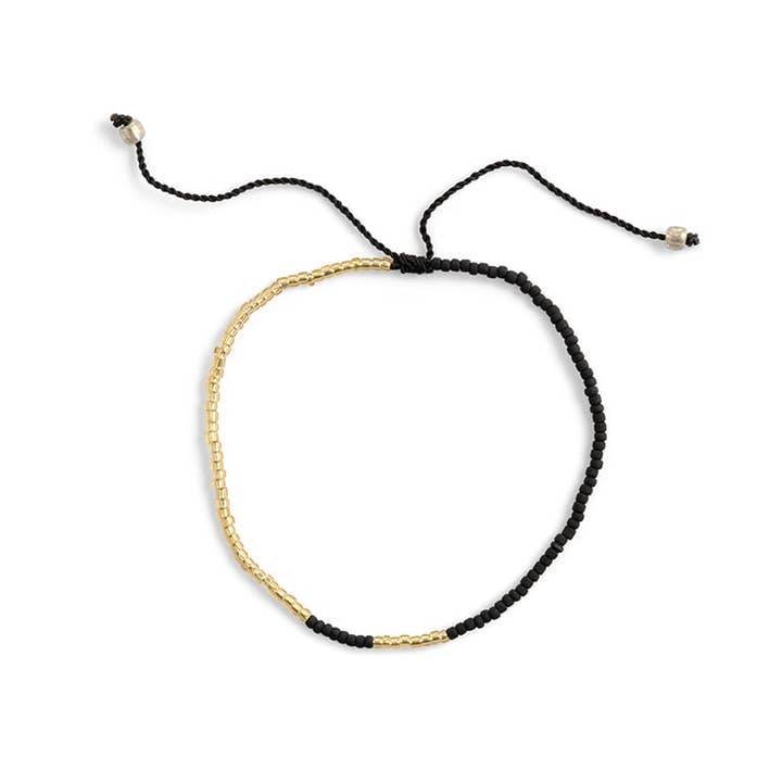 Armband Nevaeh zwart for wholesale by ByBazz