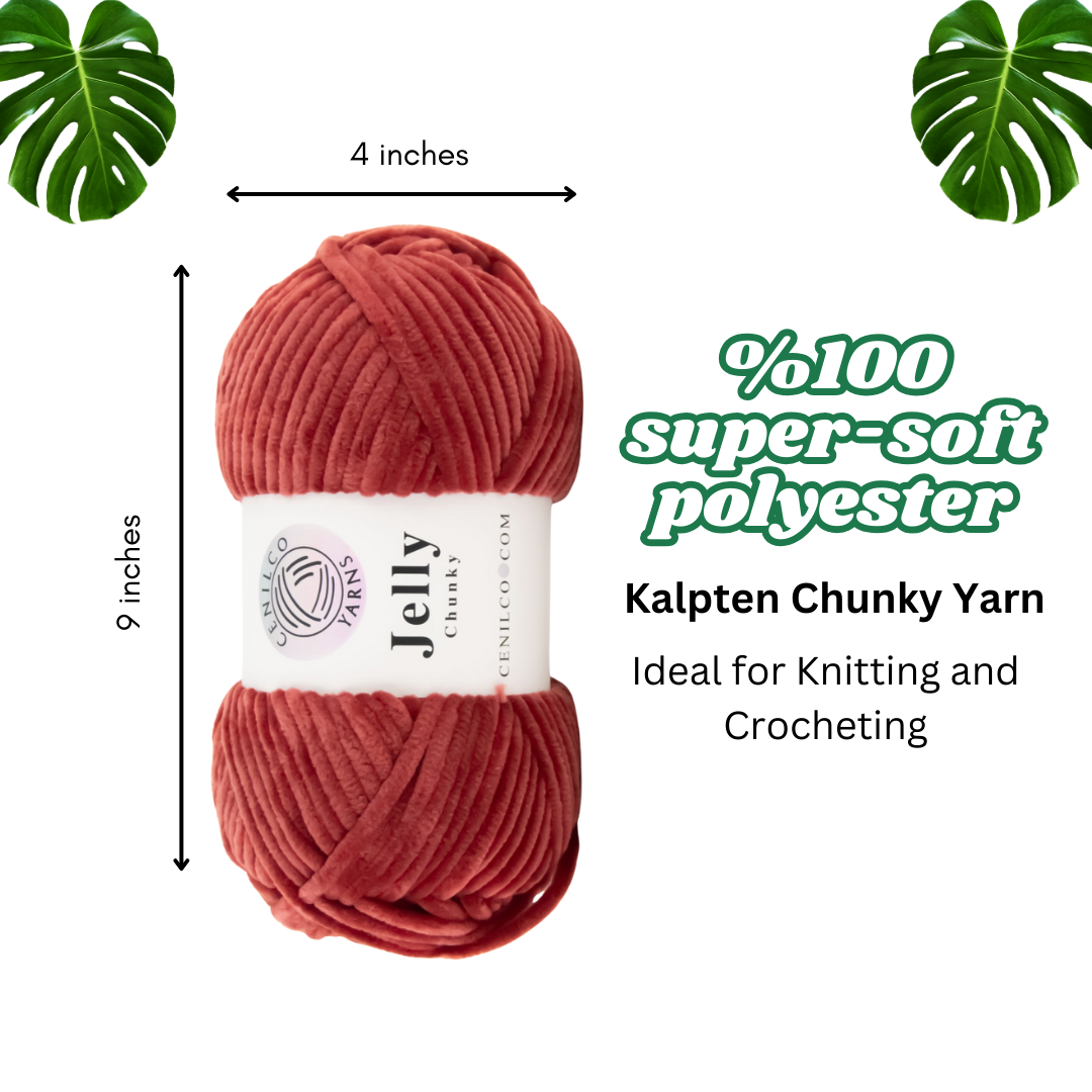 Kalpten LLC - Wholesale Yarn - Chenille Yarns|Super Bulky|Finest Quality|75+ Colors Option2