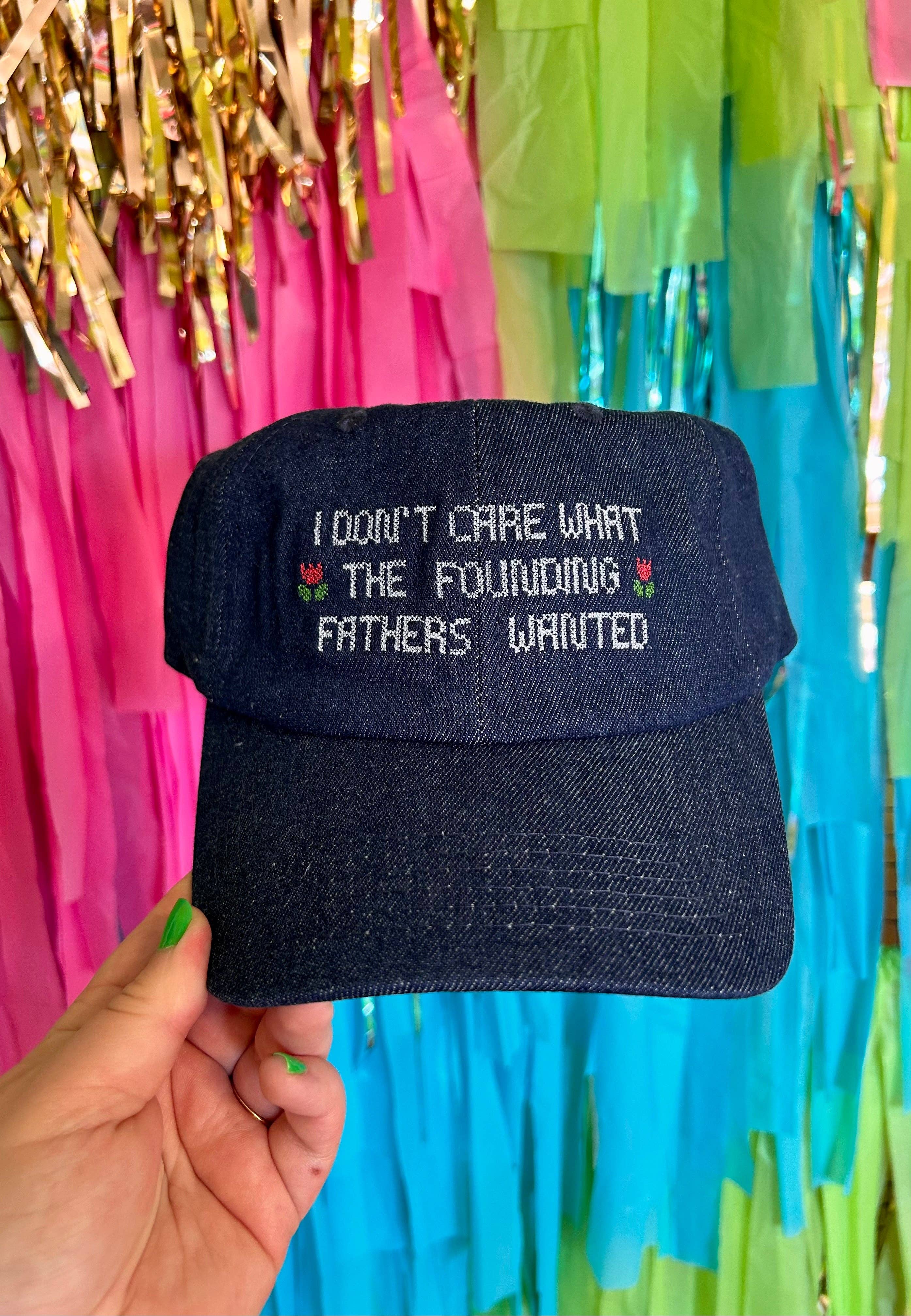 The Peach Fuzz - Venta al por mayor Gorra de béisbol - Unisex - Gorra de béisbol Founding Fathers5