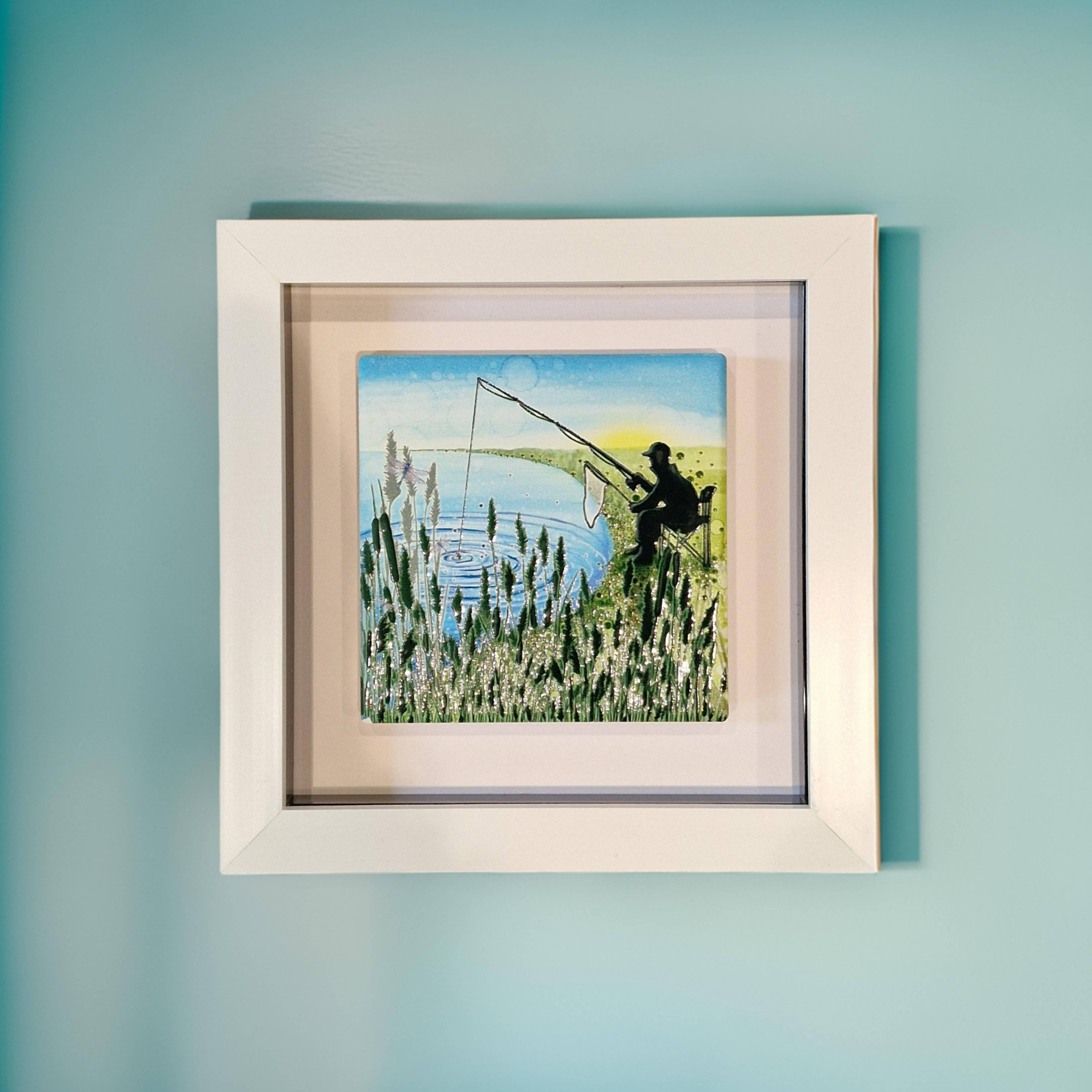 By Jo Crafts – wholesale Art print – 55-SP Fishing Small Picture 2