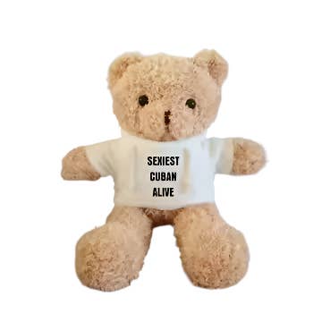 OURS EN PELUCHE CUBAIN LE PLUS SEXY VIVANT pour la vente par rich girl on vacation
