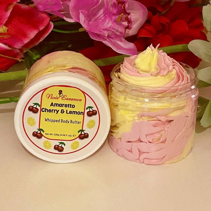 Noir Essence – wholesale Body balm/butter – Amaretto Cherry & Lemon Whipped Body Butter