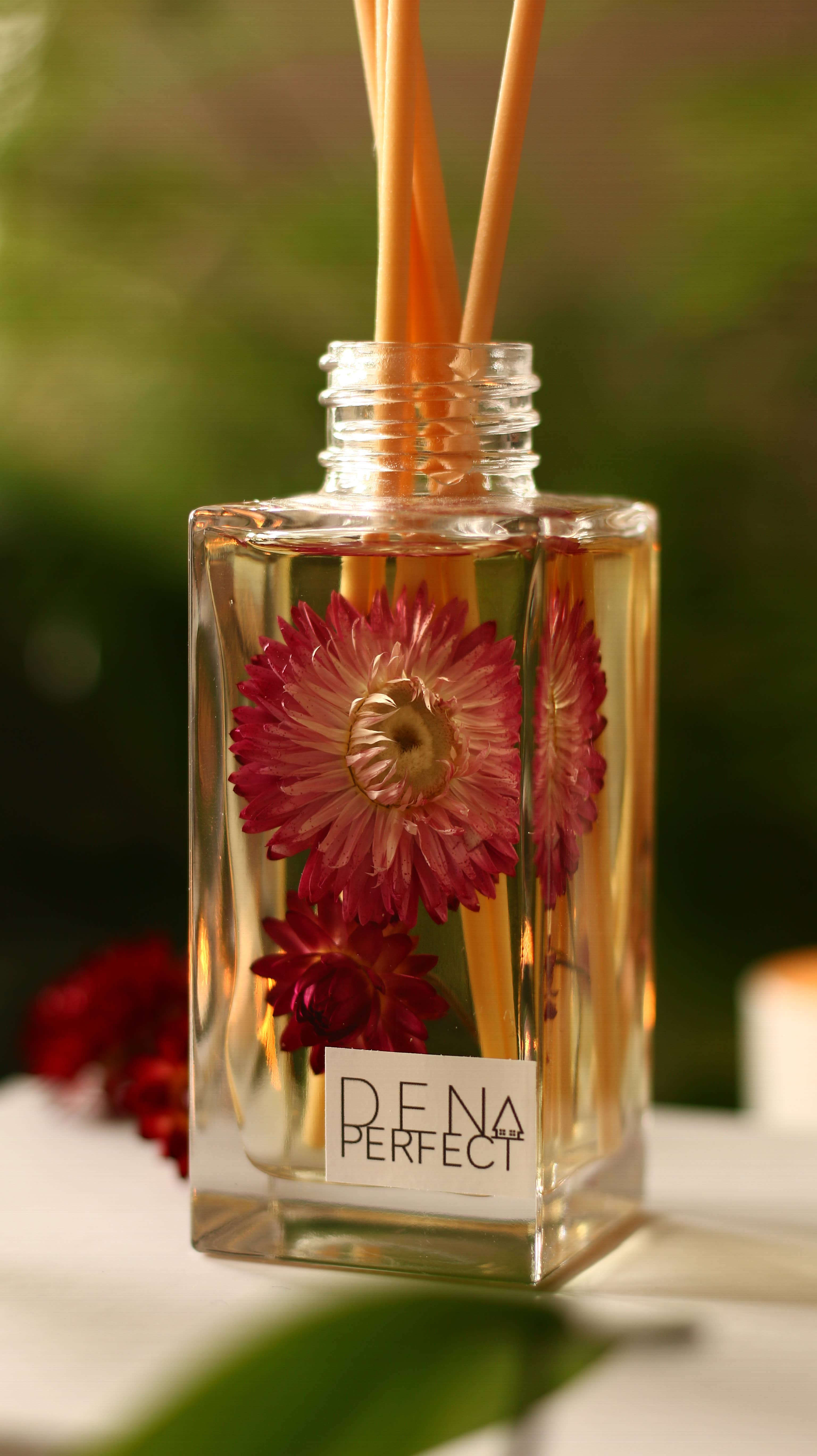 Den Perfect - Venta al por mayor Difusores de palitos - Difusor de caña botánico de granada negra1