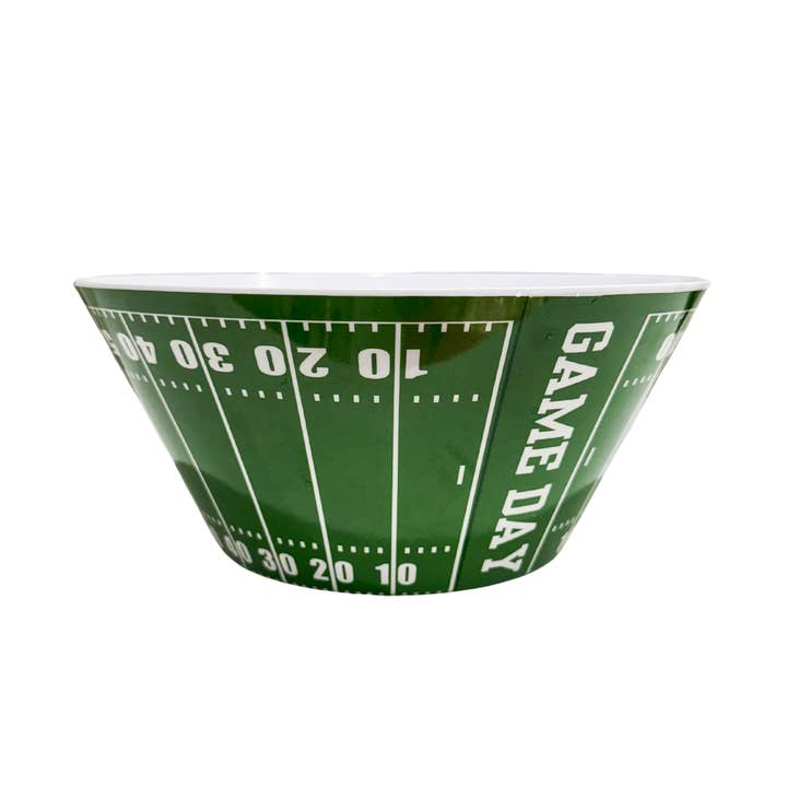 Sprinkles & Confetti Party Supplies - Wholesale Bowl - Football Reusable Snack Chip Bowl | Superbowl Party Decor