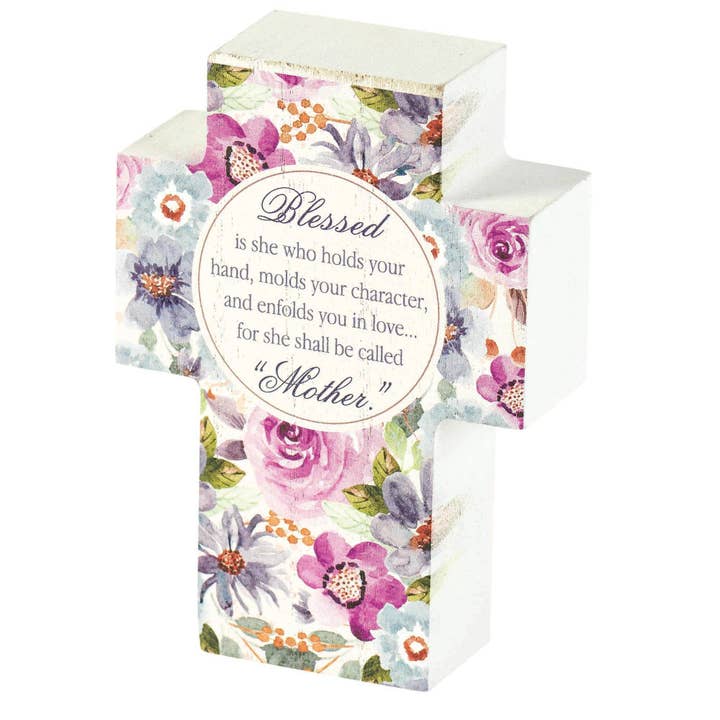 KRUIS MOEDER GEZEGEND IS ZE TAFELBLAD voor wholesale door Cottage Garden