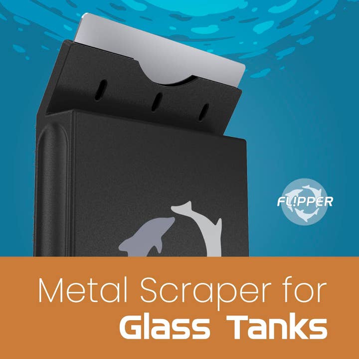 Flipper Aquarium Products - Wholesale Craft Tool - Flipper Edge MAX Stainless Steel Blades - 4pk2