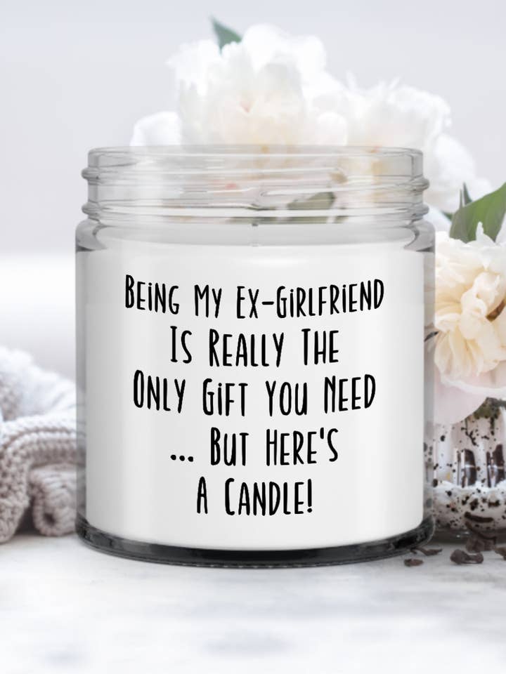 Ex-Girlfriend Candle, Funny Gifts for Ex-Girlfriend for wholesale by It's So Perfect