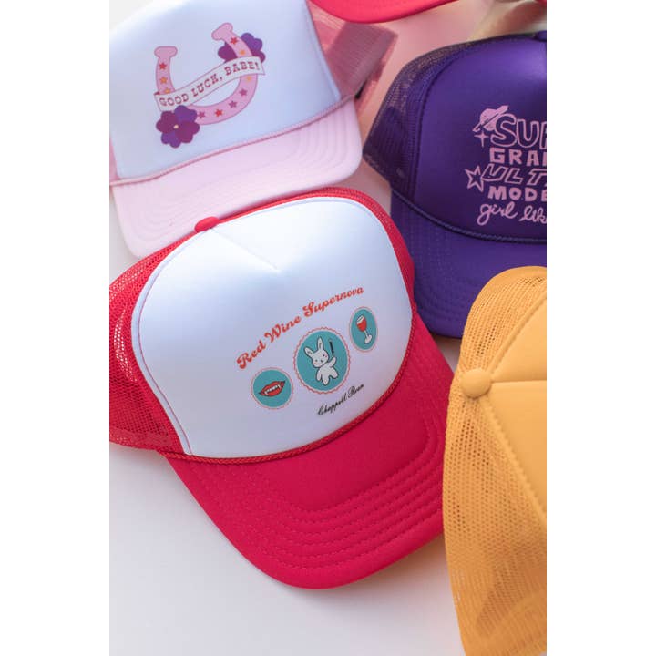 Space 46 Wholesale - Wholesale Trucker Hat - Women's - Chappell Roan Midwest Princess Trucker Hat