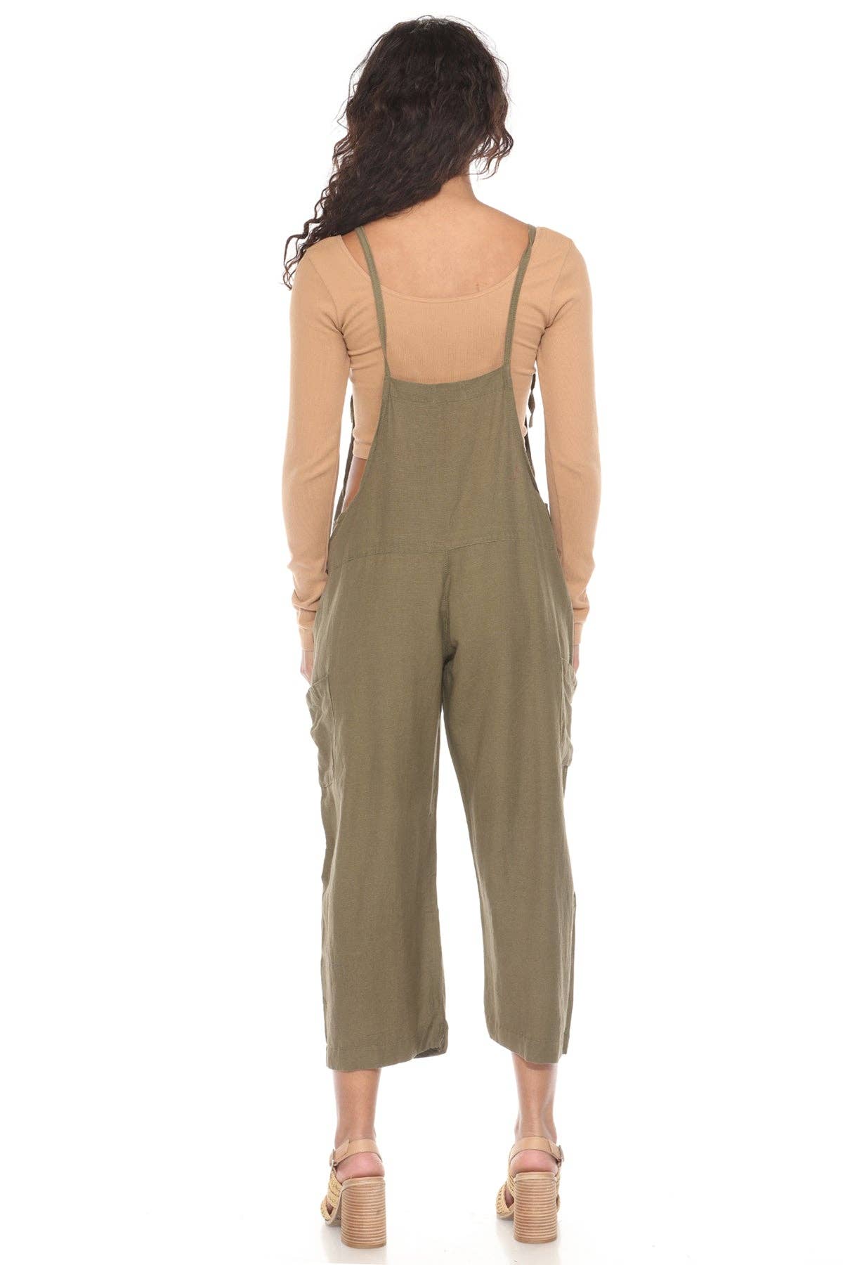 Lakhays Collection Inc. - Wholesale Overalls - Women's - Easy Slouchy Hemp Overalls20