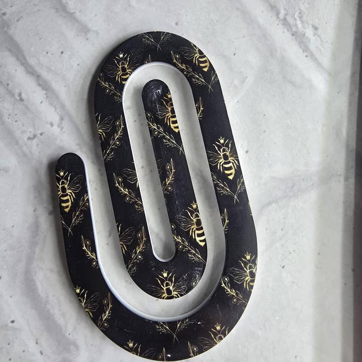 Giant Queen Bee Paper Clip for wholesale by Bluesky's Creation