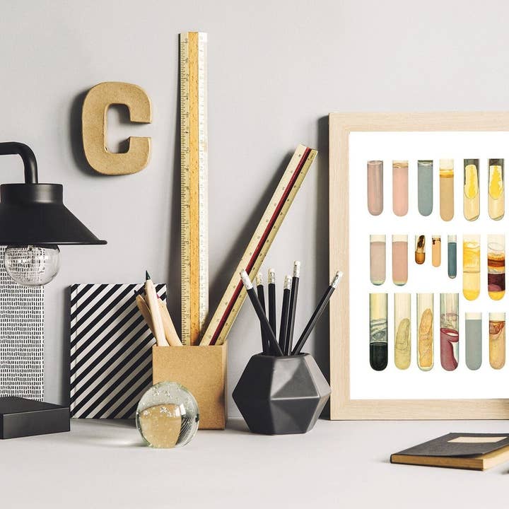 Probenröhrchen Sammlung, Wissenschaft, Kunst für den Großhandel von PRRINT!