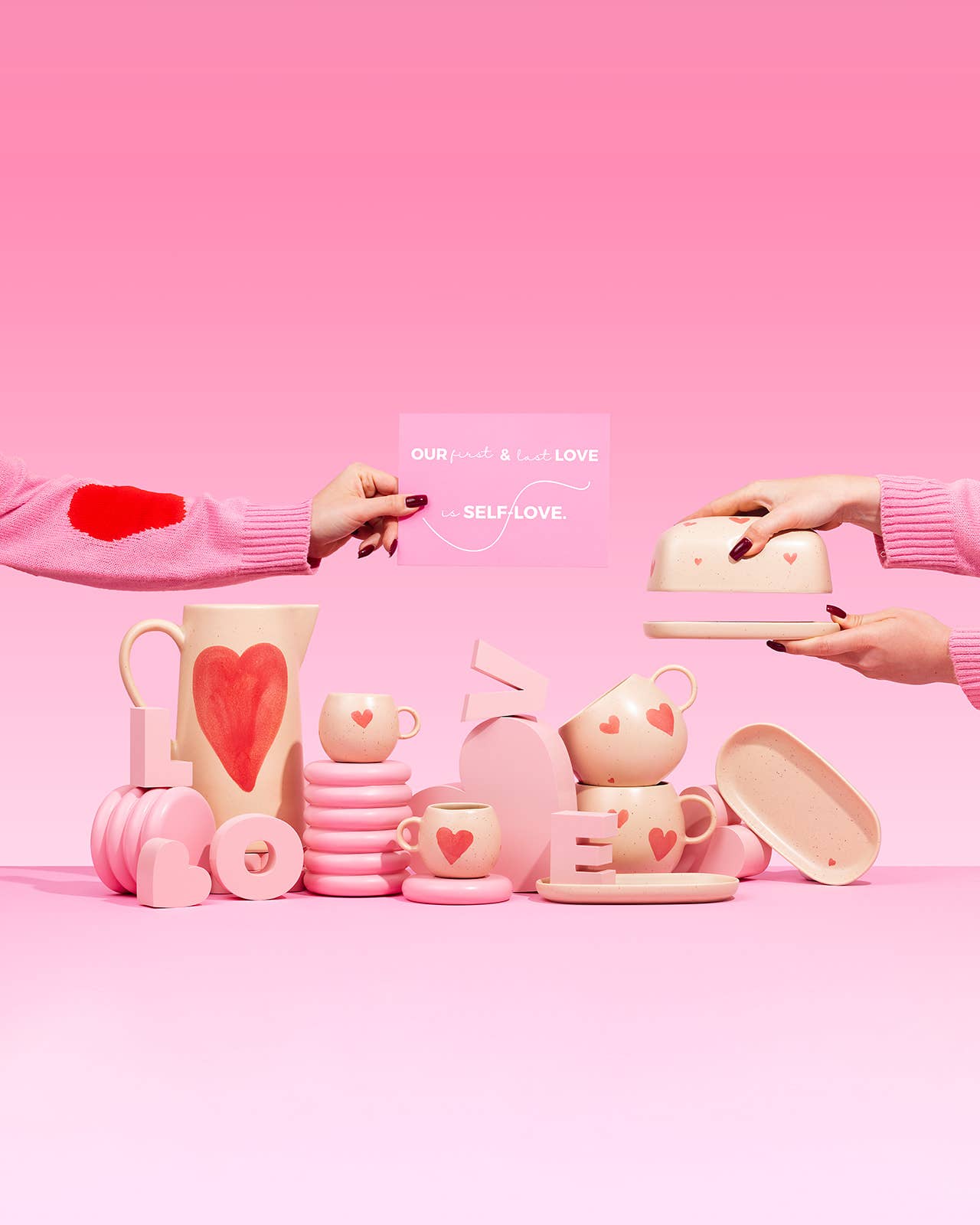 Egg Back Home - Vente Pichets - Pichet Cozy Hearts 1,5L Édition Limitée3