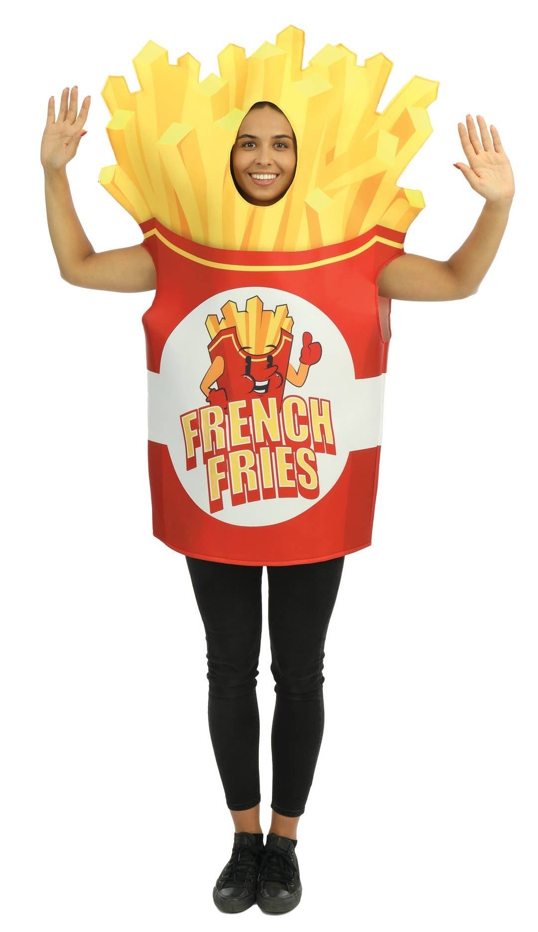 P'tit Clown - Wholesale Costume - Men's - Fries Costume - Adult - One Size3