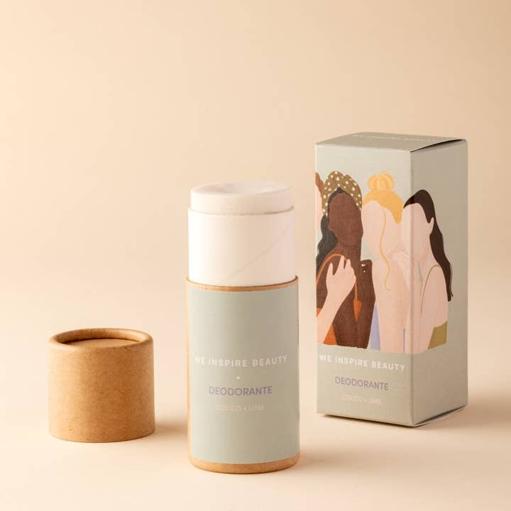 Deodorante naturale - Cocco + lime per la vendita all'ingrosso da parte di We Inspire Beauty