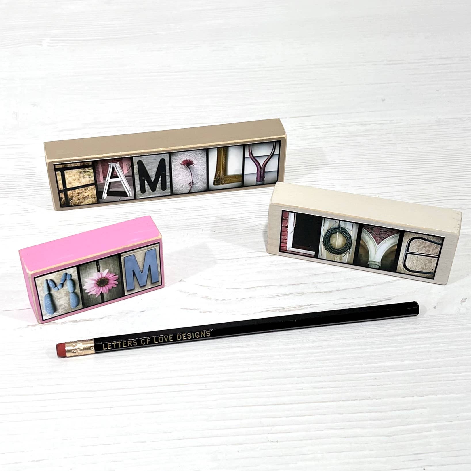 Letters Of Love Designs - Wholesale Sign - Mothers Day Gifts for Her, Gifts for Mom Gift Set, Family2