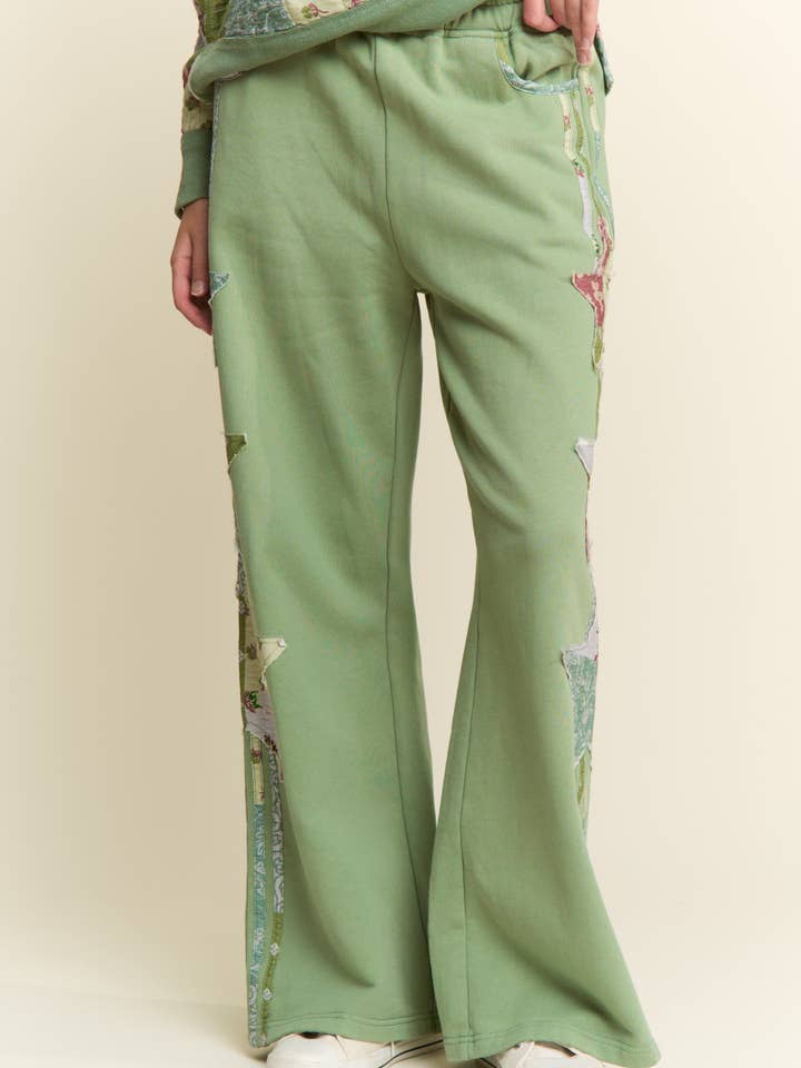 PATCHWORK COLOR BLOCK BOTTOMS for wholesale by J.NNA