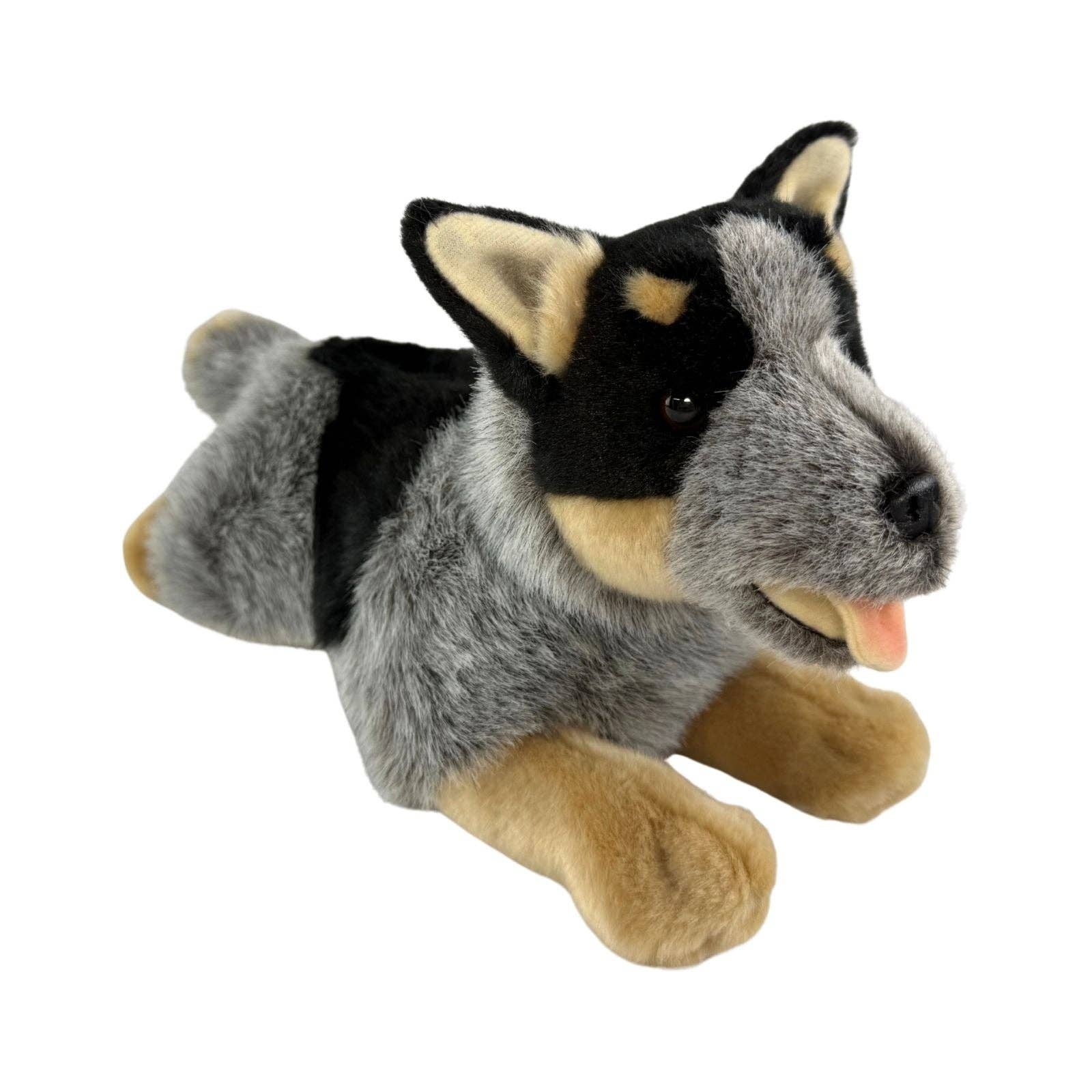 Bocchetta Plush Toys – Großhandel Plüschtier – Hund – Rusty - Rinderhund - 28 cm schlaff