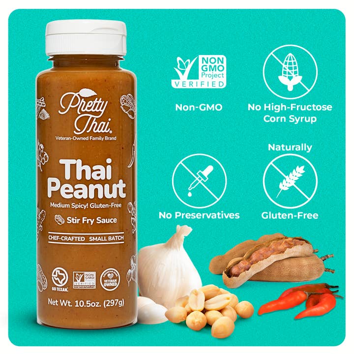 Pretty Thai® - Wholesale Sauce - Thai Peanut Sauce1