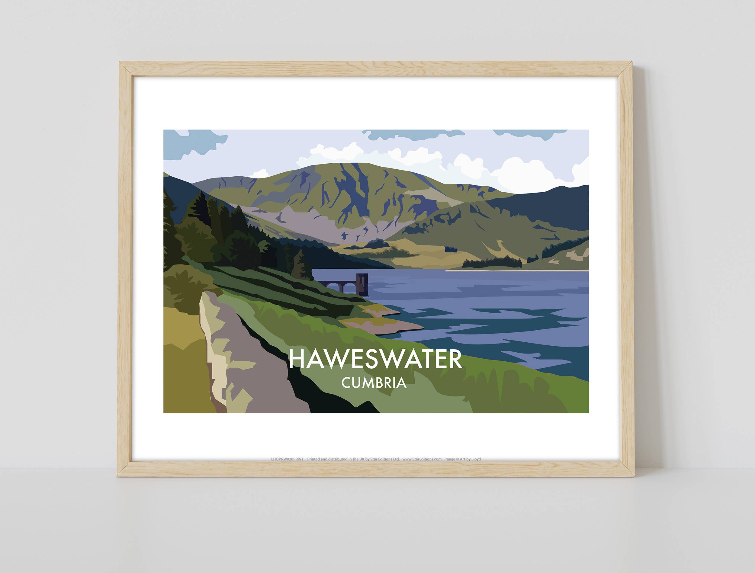 Star Editions – wholesale Art print – Haweswater - Cumbria - 11X14” Premium Art Print1