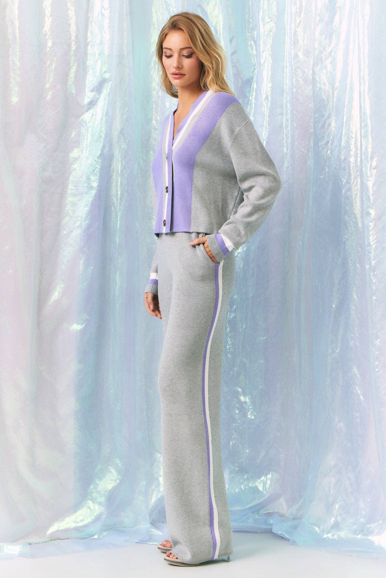 RIVIR – wholesale Top & pants set (NOT Loungewear) – Women's – Nice Life Knit Cardigan With Pants Set8