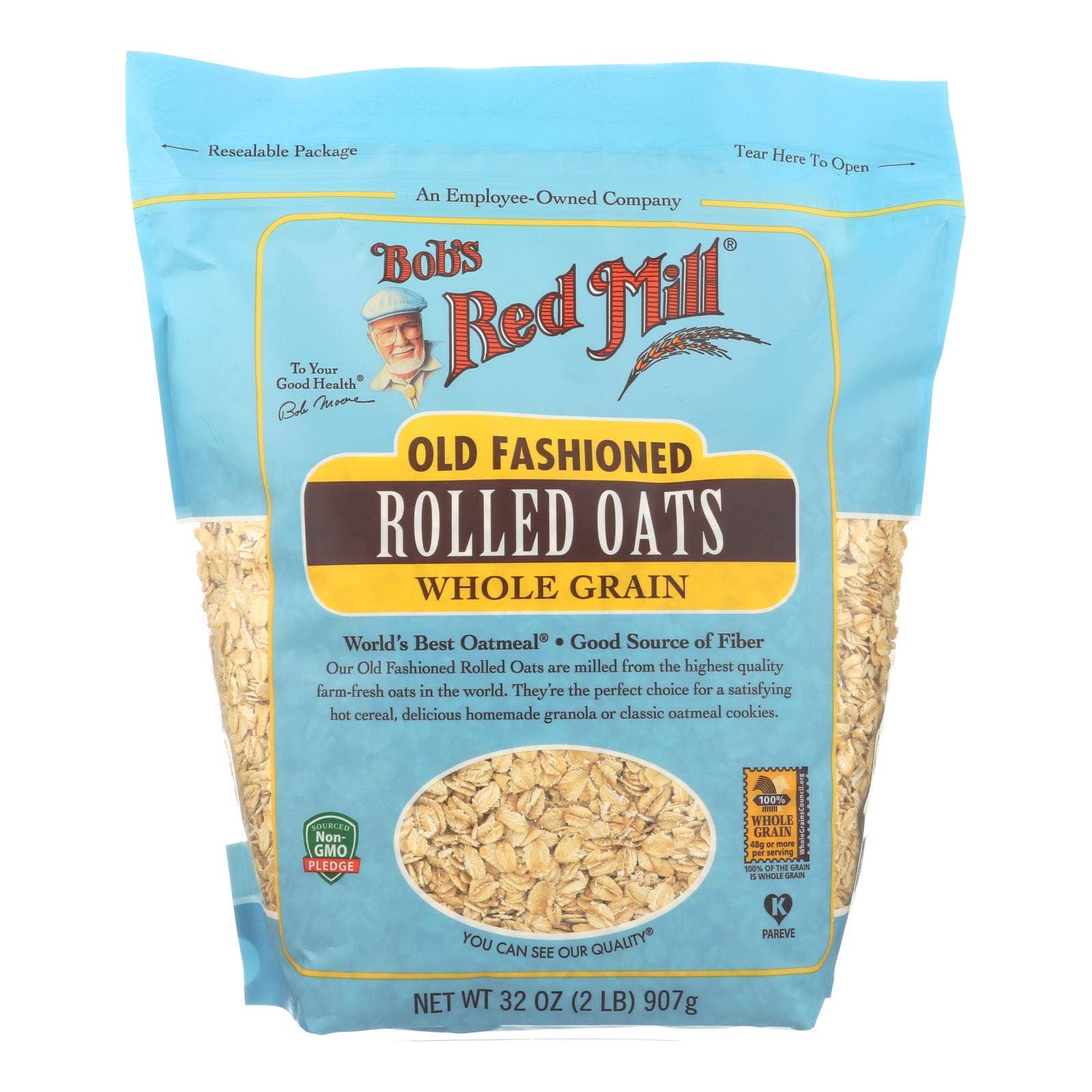 Ware Spark - Wholesale Oats - Bob's Red Mill - Old Fashioned Rolled Oats - Case Of 4-32 Oz.0