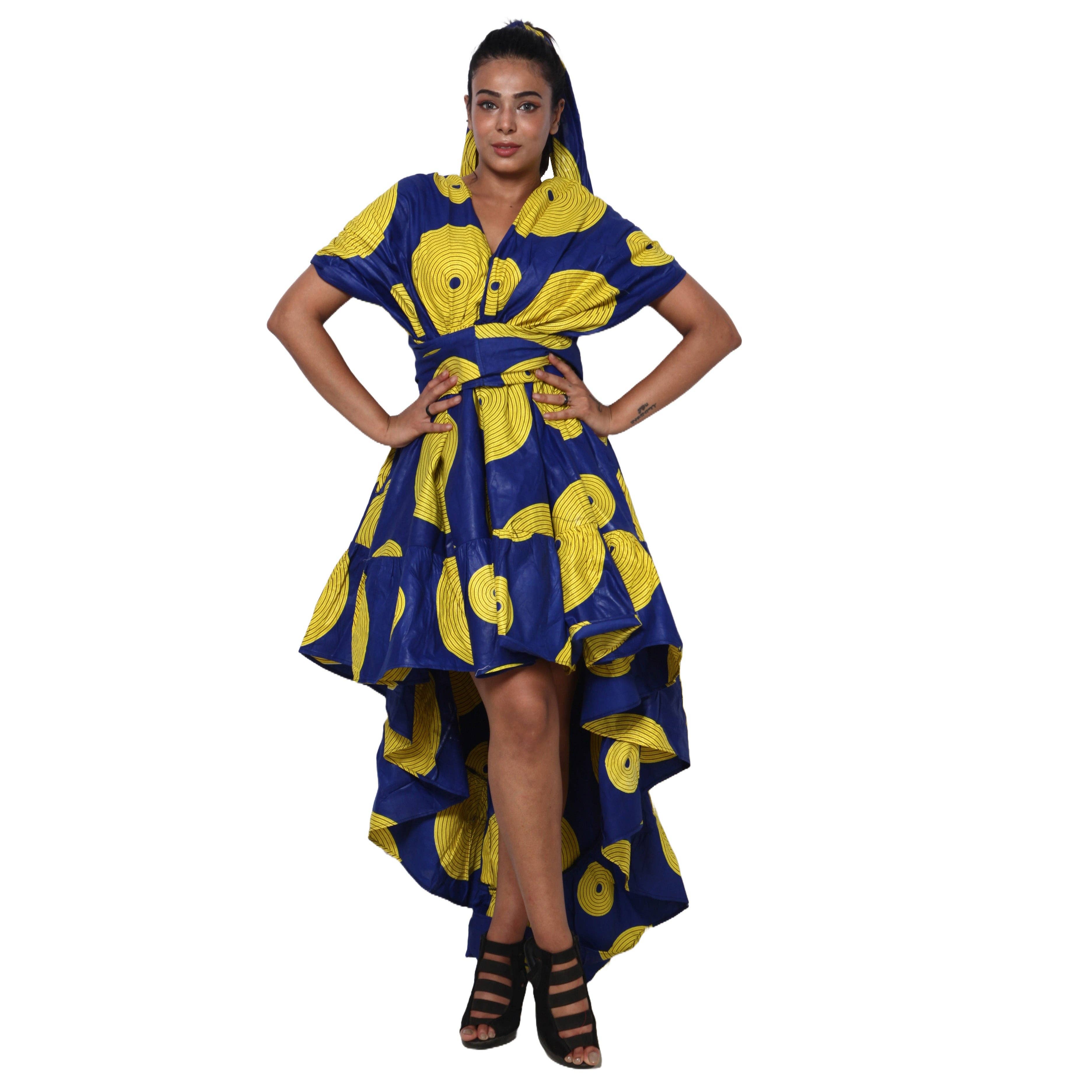 African Stars - Wholesale Dress - Women's - Women's Skirt/Dress Multi Wear Style -- FI-313621